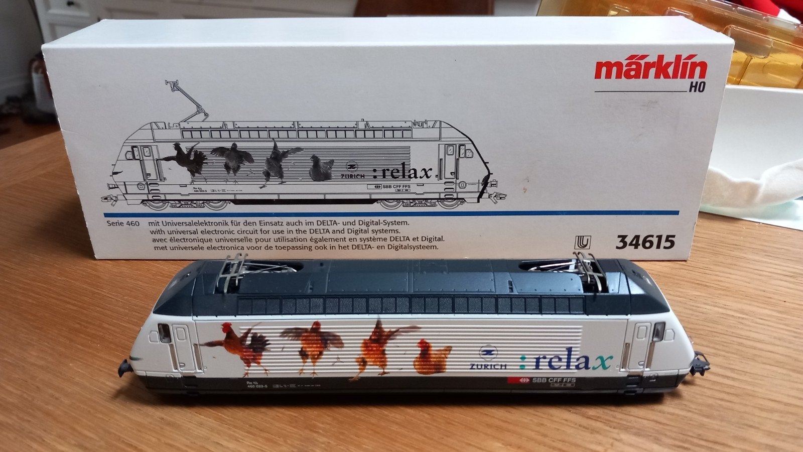 marklin 34615, Wisselstroom, Locomotief, Ophalen of Verzenden, Märklin