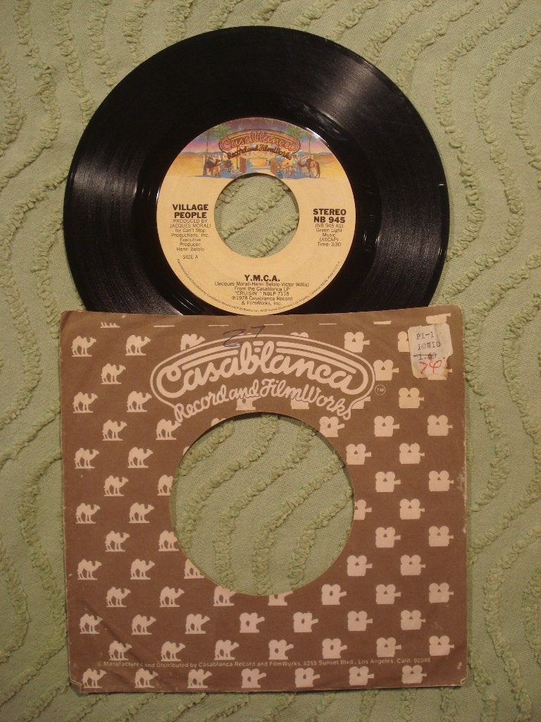 Village People 7" Vinyl Single: ‘Y.M.C.A.’ (USA) YMCA, Ophalen of Verzenden, Gebruikt, 7 inch, Pop
