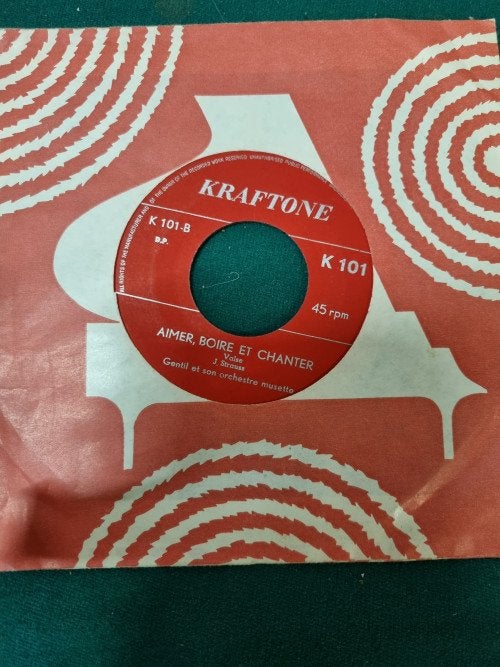 single gentil et son orchestre musette, Ophalen of Verzenden