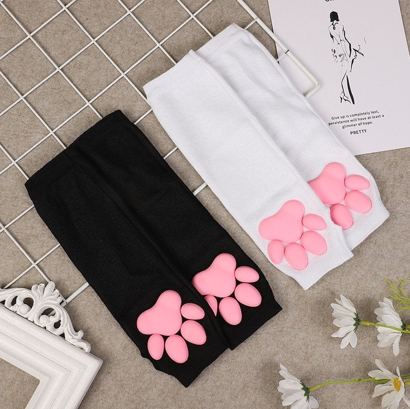 Kattenpoot Handschoenen Kat Furry Fursuit Poten Cosplay, Verzenden, Nieuw, Handschoenen, Hoed of Pet