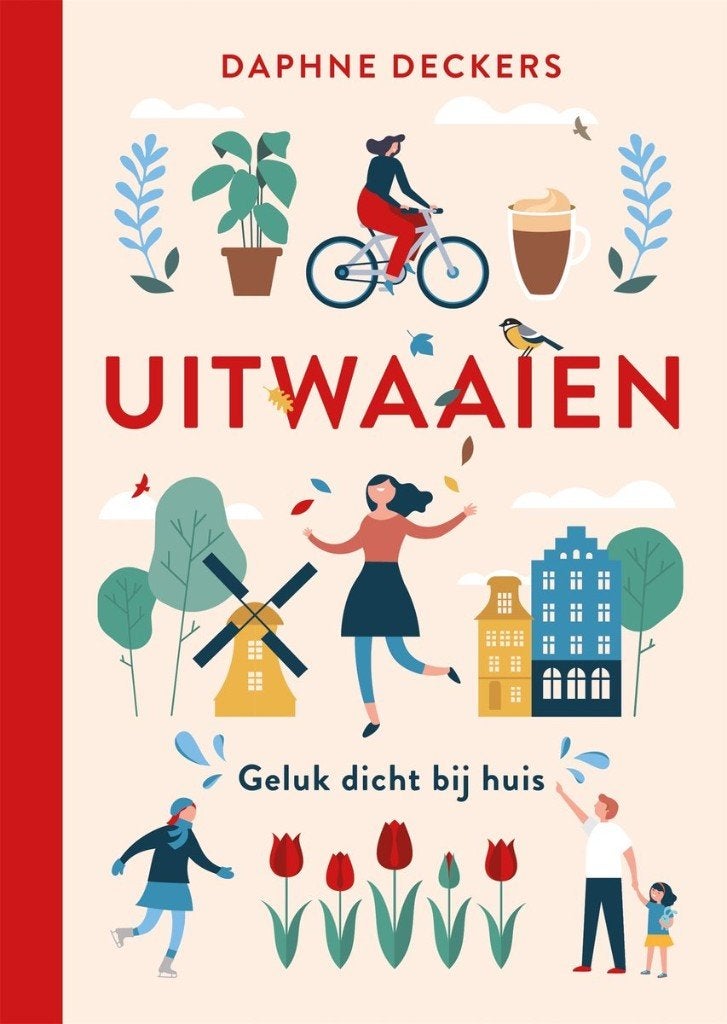 Uitwaaien - Geluk dicht bij huis (Daphne Deckers, hardcover), Overige merken, Daphne Deckers, Nieuw, Ophalen of Verzenden