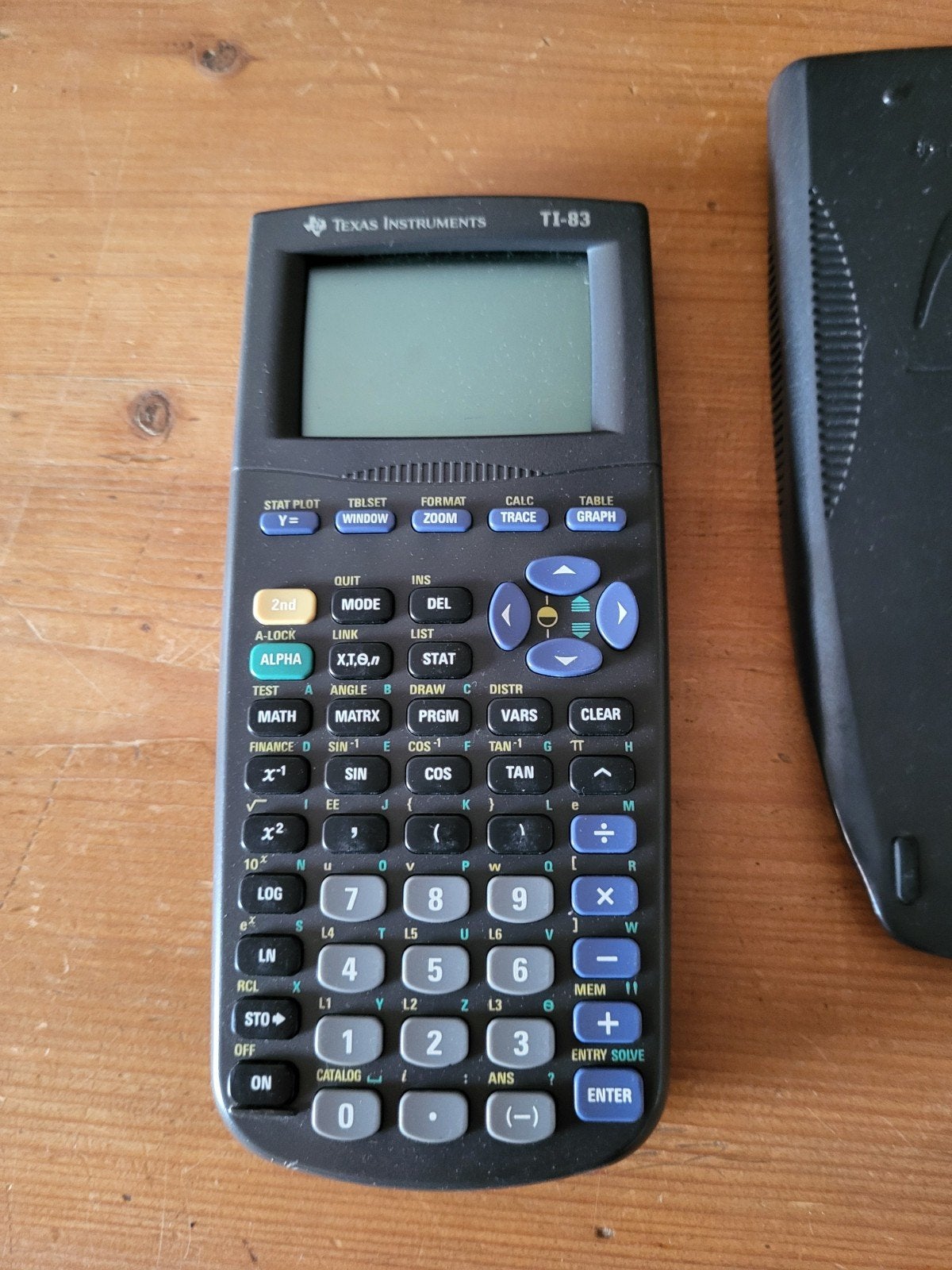 Grafische rekenmachine  Texas Instruments  TI 83, Ophalen