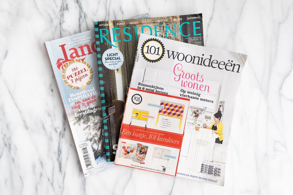 Woontijdschriften 3 Stuks, Boeken, Ophalen of Verzenden, Gelezen, Overige typen