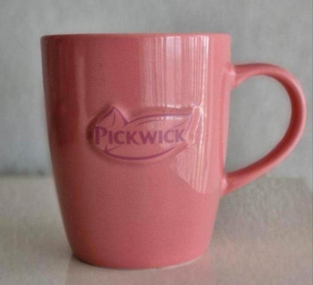 Roze Beker Pickwick Thee, Huis en Inrichting, Keuken | Servies, Ophalen of Verzenden, Zo goed als nieuw, Overige stijlen, Kop(pen) en/of Schotel(s)