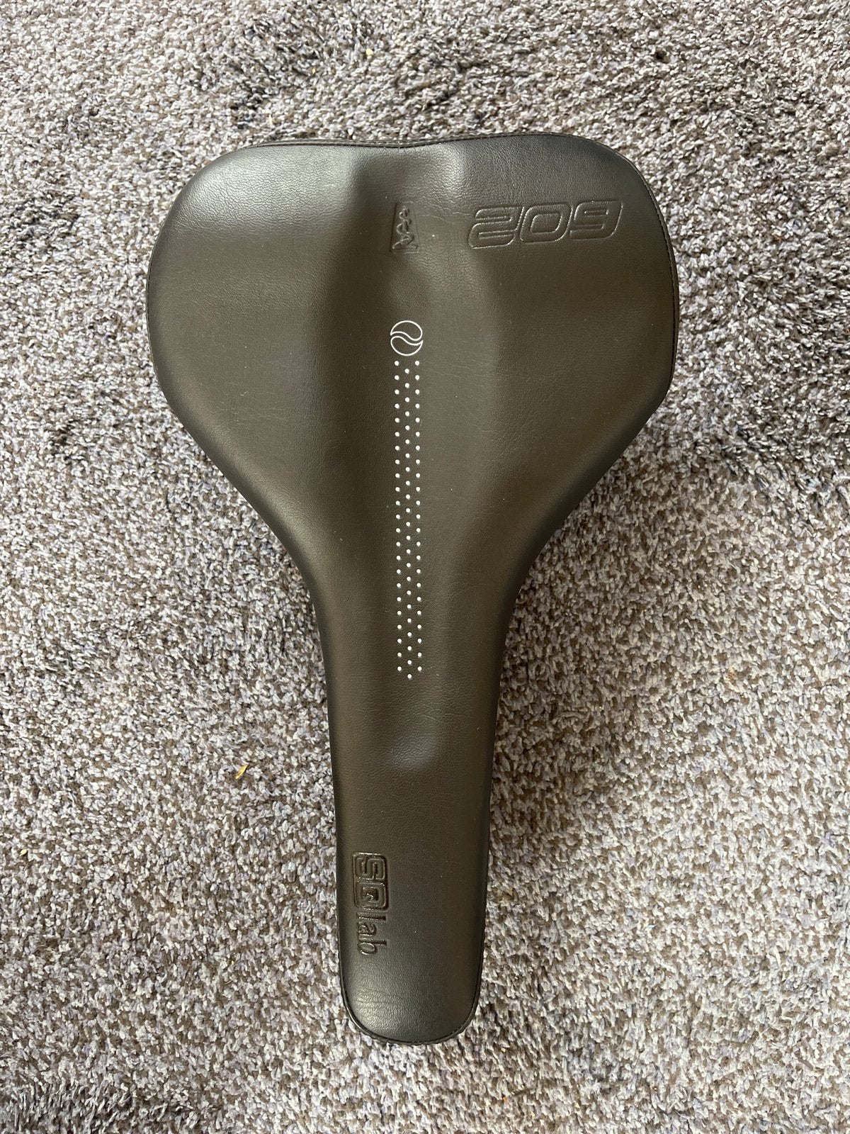 SQlab 602 Ergolux Active 2.0 Zadel - Comfortabel & Ergonomis, Fietsen en Brommers, Fietsonderdelen, Zo goed als nieuw, Zadel, Kunststof