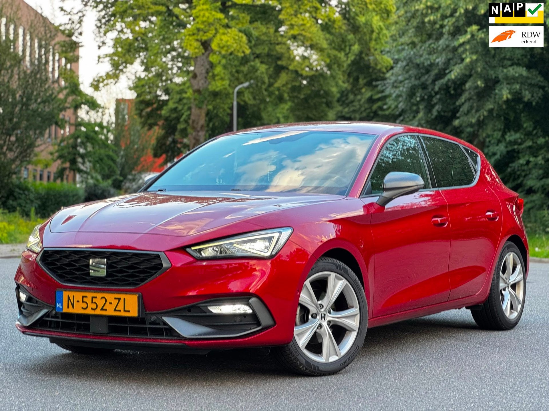 Seat Leon 1.0 TSI FR Business Intense, Auto's, Voorwielaandrijving, Gebruikt, Euro 6, Leon