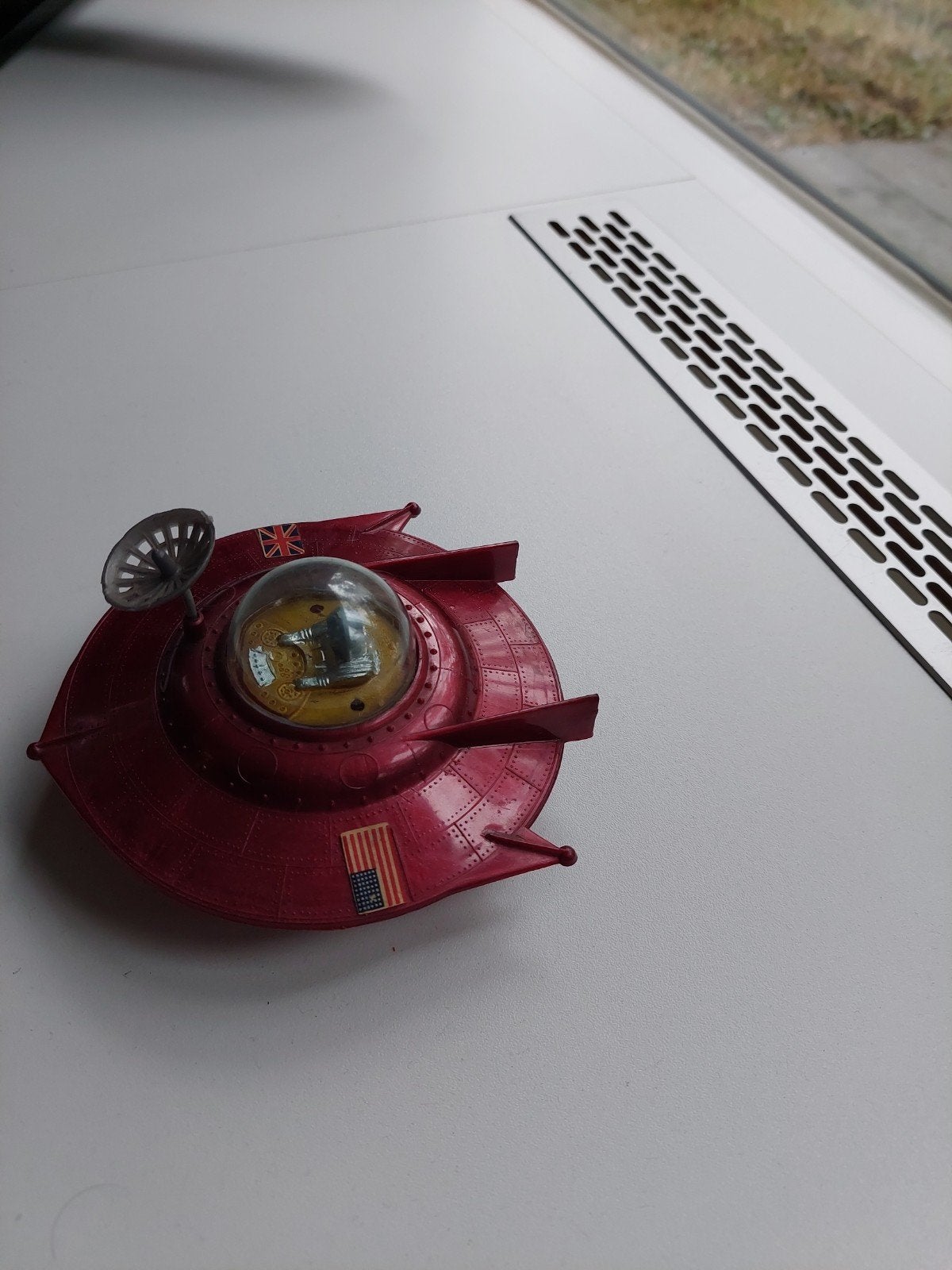 Vintage UFO Speelgoed - Made in Hong Kong, Ophalen of Verzenden, Zo goed als nieuw