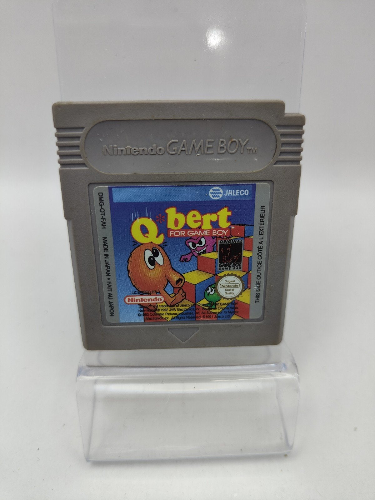 Q*bert Nintendo GameBoy Classic, Spelcomputers en Games, Games | Nintendo Game Boy, Gebruikt, Puzzel en Educatief, 1 speler, Vanaf 3 jaar