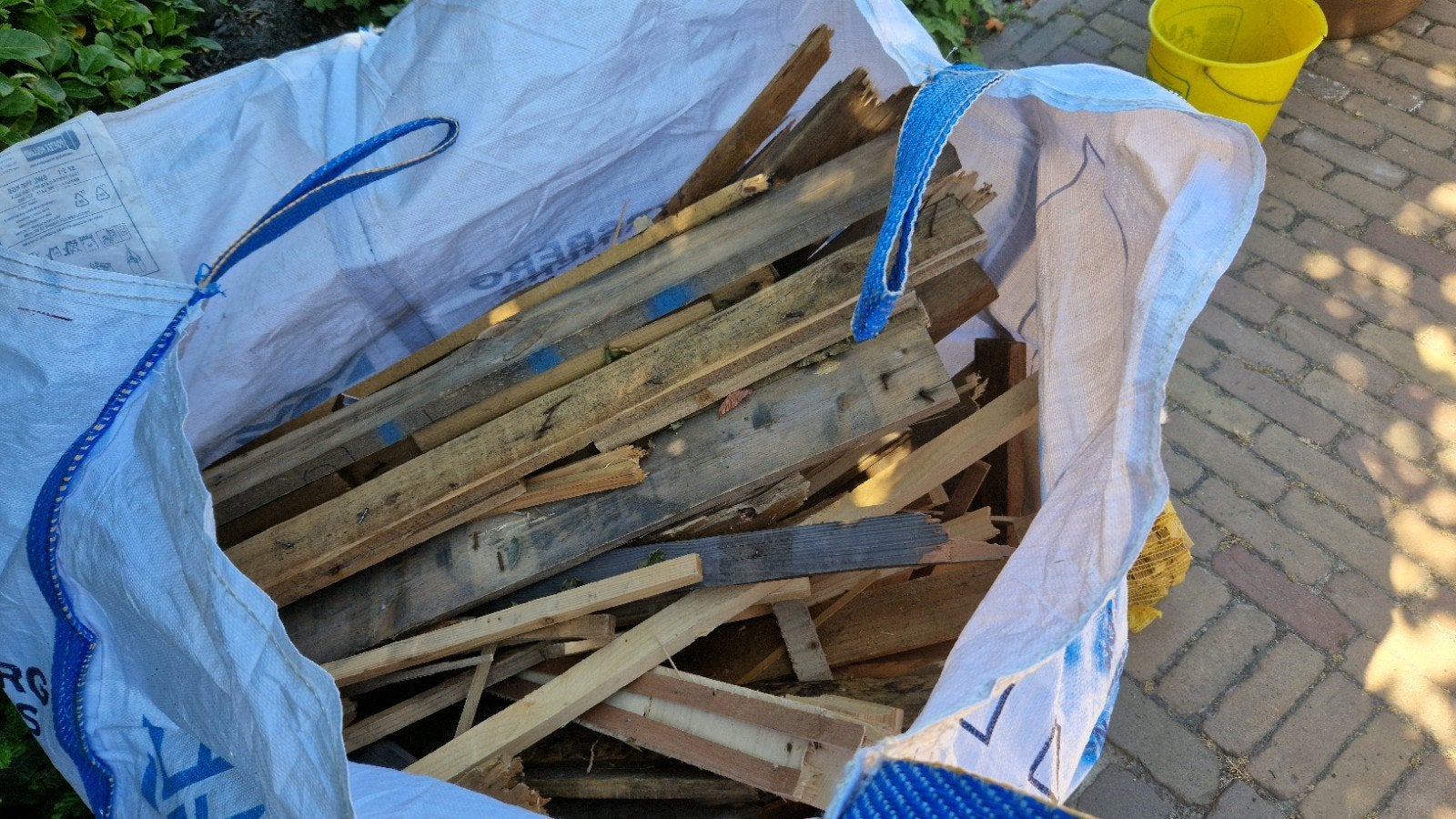 Gratis--Stookhout, brandhout. Gratis!, Ophalen, Gebruikt, Minder dan 25 mm, Plank