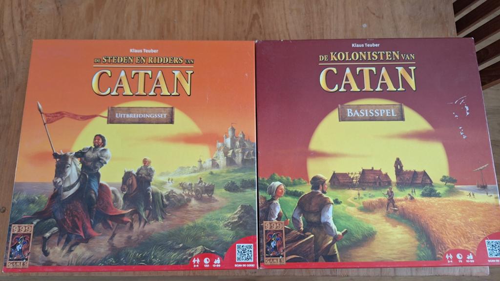 Kolonisten van Catan met uitbreiding, Ophalen, Zo goed als nieuw