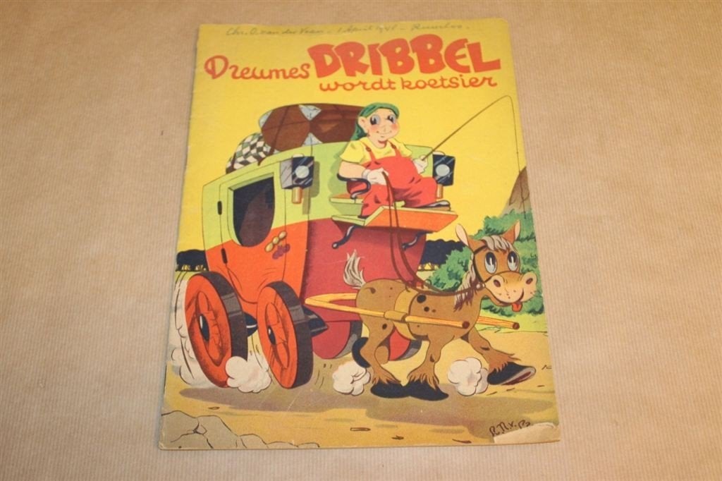 Dreumes Dribbel wordt koetsier - Circa 1950, Ophalen of Verzenden, Gelezen