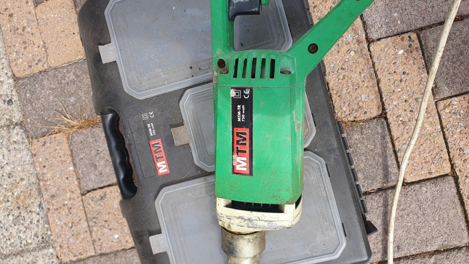 MTM-TR 720W Betonvibrator met koffer, Ophalen of Verzenden