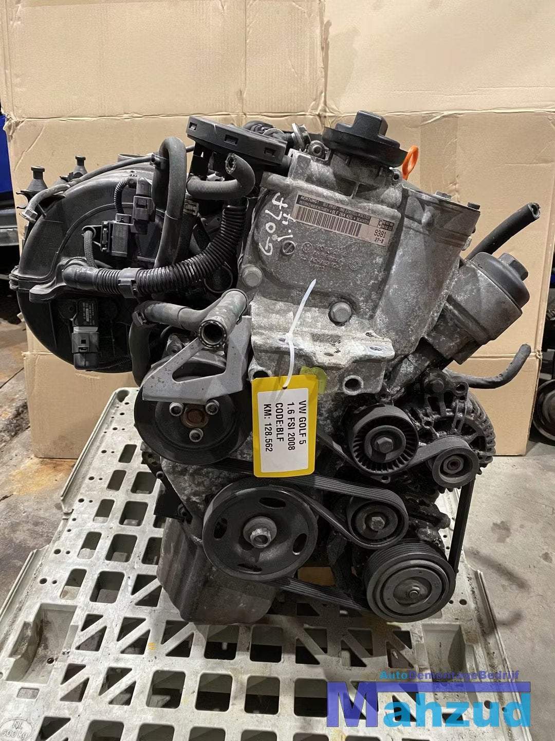 VW GOLF 5 1.6 FSI Motorblok BLF Motor, Gebruikt, Volkswagen, Volkswagen AG, Berliner Ring 2
38440  Wolfsburg, DE