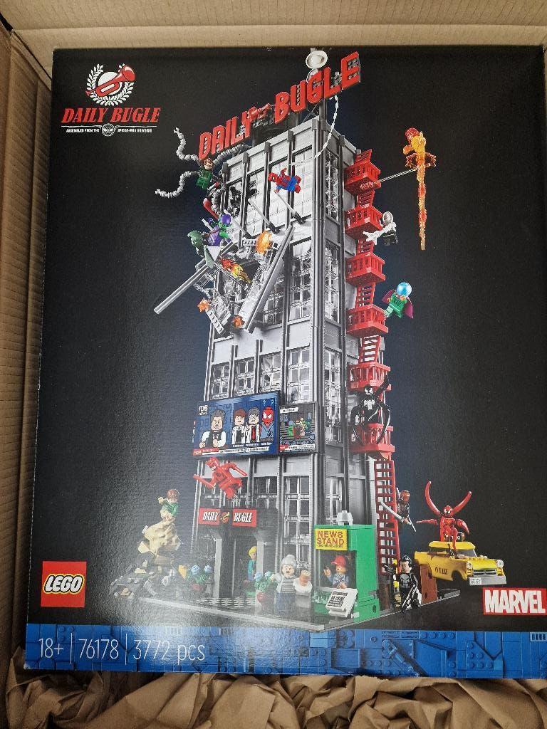 LEGO 76178 Daily Bugle Nieuw in Doos Sealed Retired Marvel, Verzenden, Marvel, Lego, Nieuw