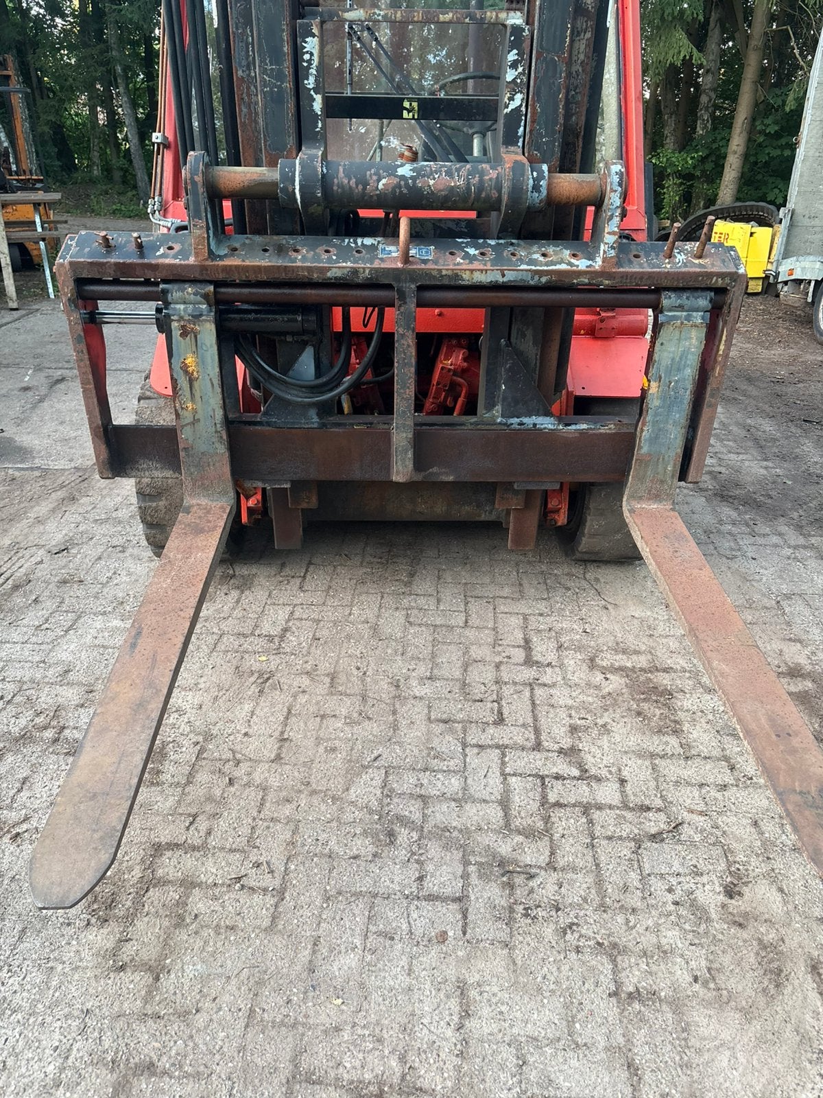 Linde H80 heftruck, Ophalen, Diesel, Heftruck