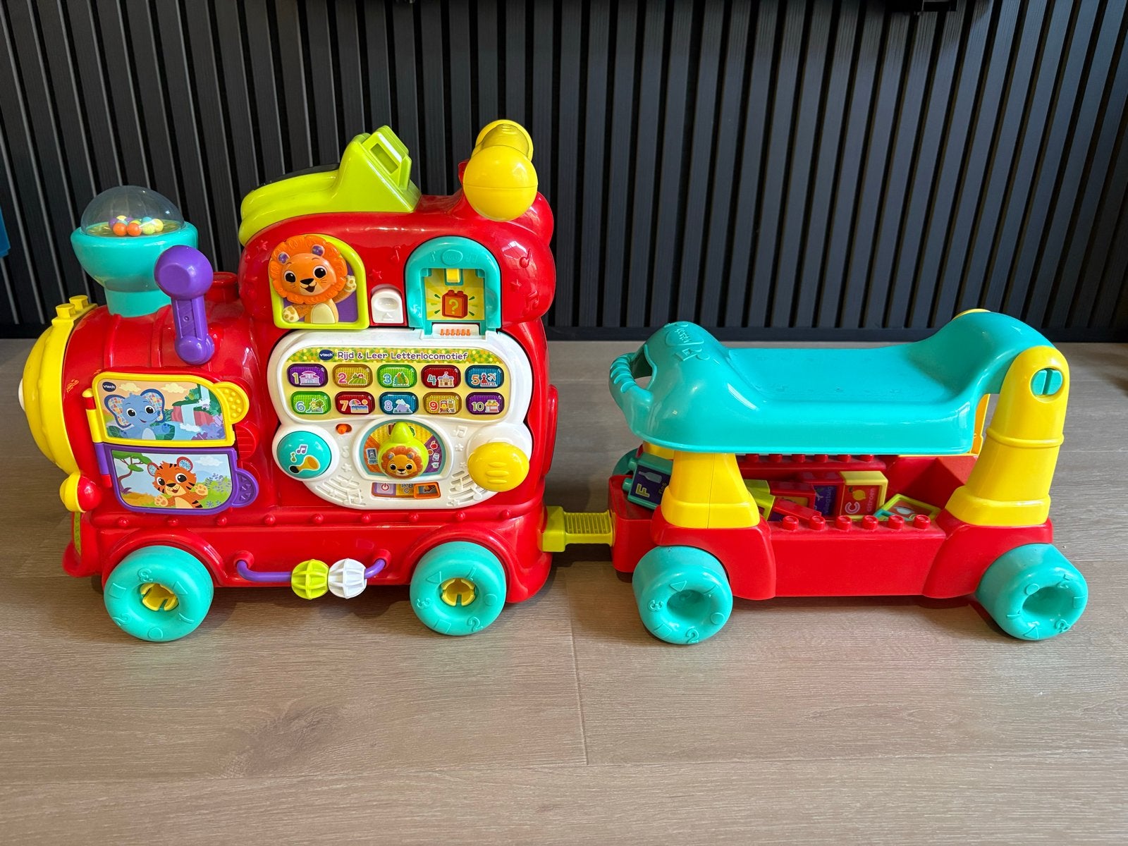 VTech Rijd & Leer Letterlocomotief - Interactieve Trein, Ophalen, Gebruikt, Overige typen, Met licht