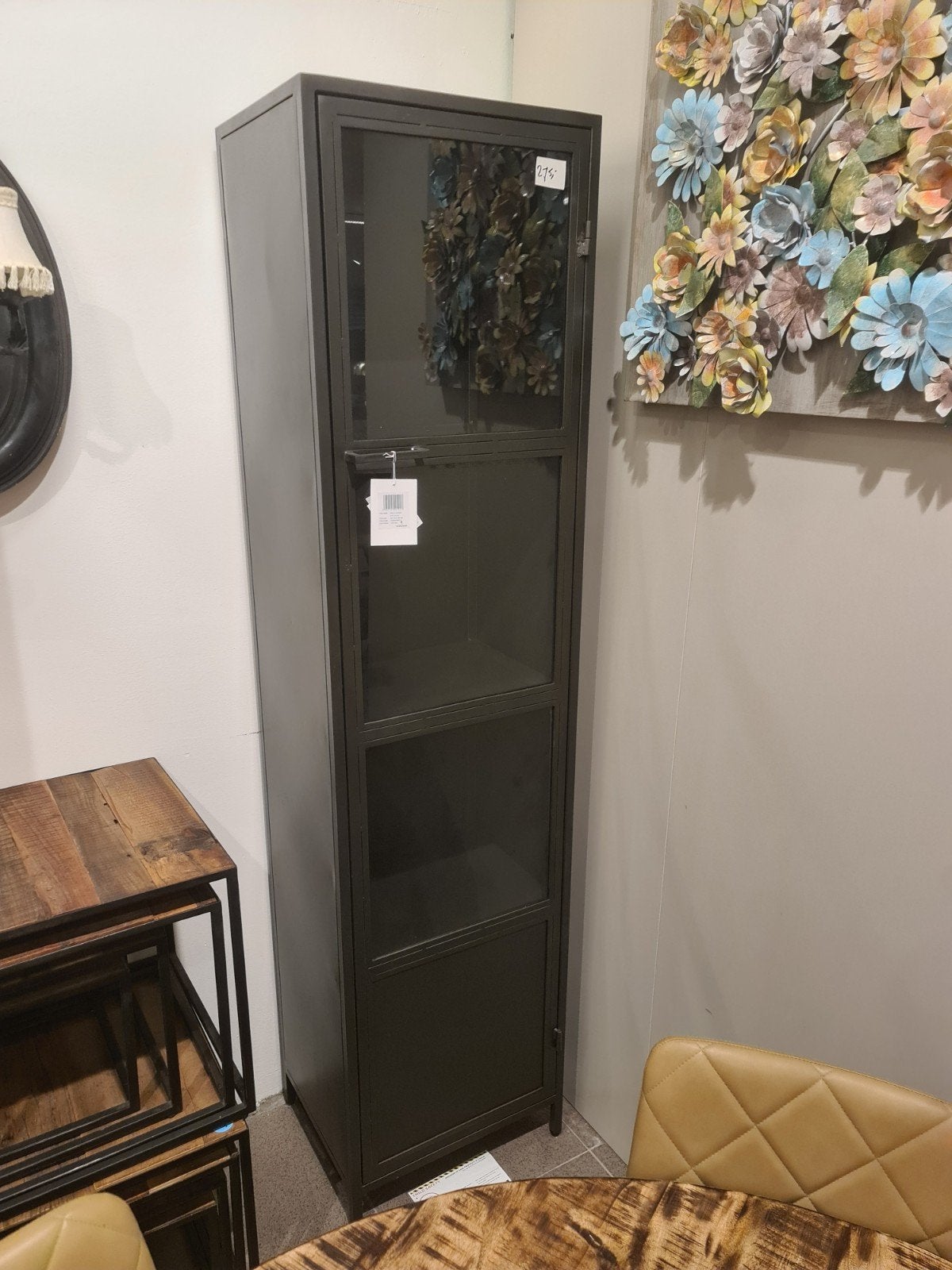 nieuwe icathcers industriële kast zwart metaal 200x50x40cm, Ophalen, Zwart, ., Nieuw