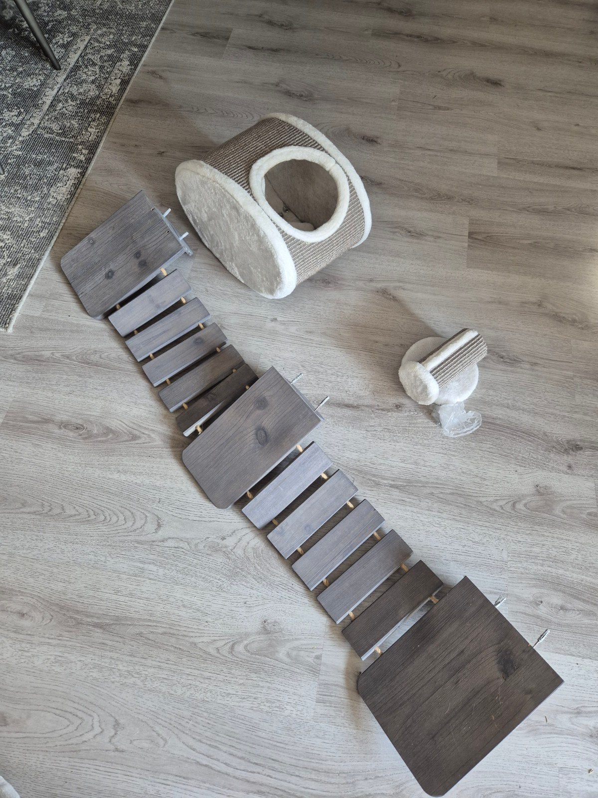 Trixie kattenmuur 3 onderdelen, Dieren en Toebehoren, Ophalen, Gebruikt
