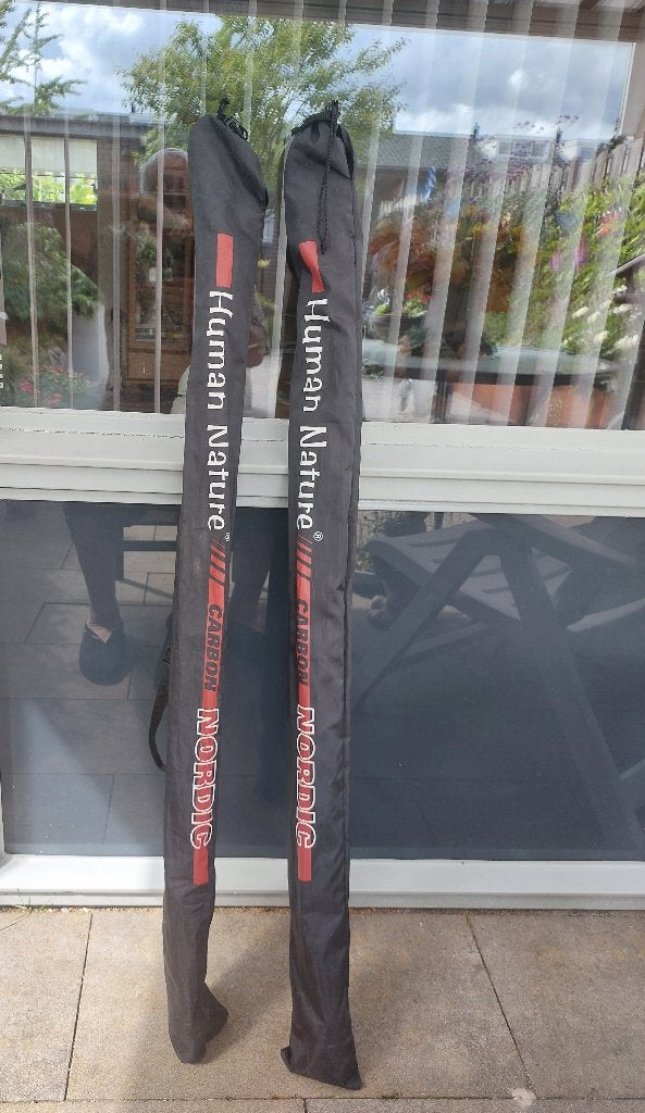2 stel Lichte Human Nordic Walking Poles/Stokken, Sport en Fitness, Bergsport en Wandelen, Ophalen of Verzenden, Nieuw, Wandelstok