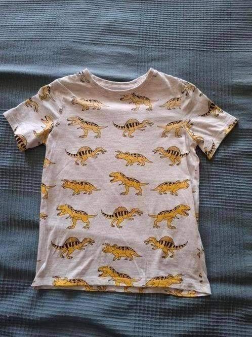 Shirtje merk C&A dinosaurus maat 134, Kinderen en Baby's, Kinderkleding | Maat 134, C&A, Ophalen of Verzenden, Zo goed als nieuw
