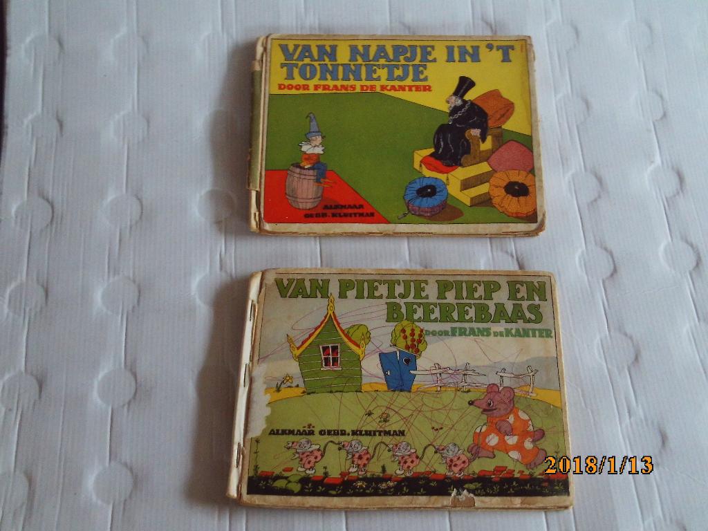 2 boeken frans de kanter - uitg. gebr. kluitman, Ophalen of Verzenden