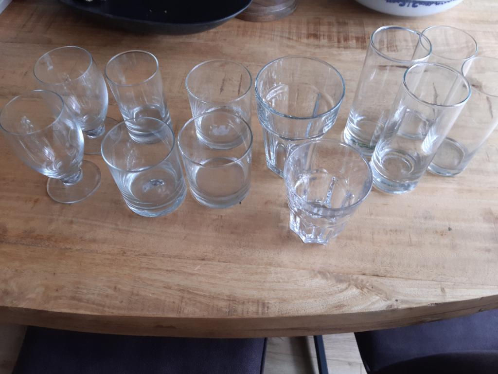 Glas en servies, Verzamelen, Glas en Borrelglaasjes, Ophalen, Zo goed als nieuw, Overige typen