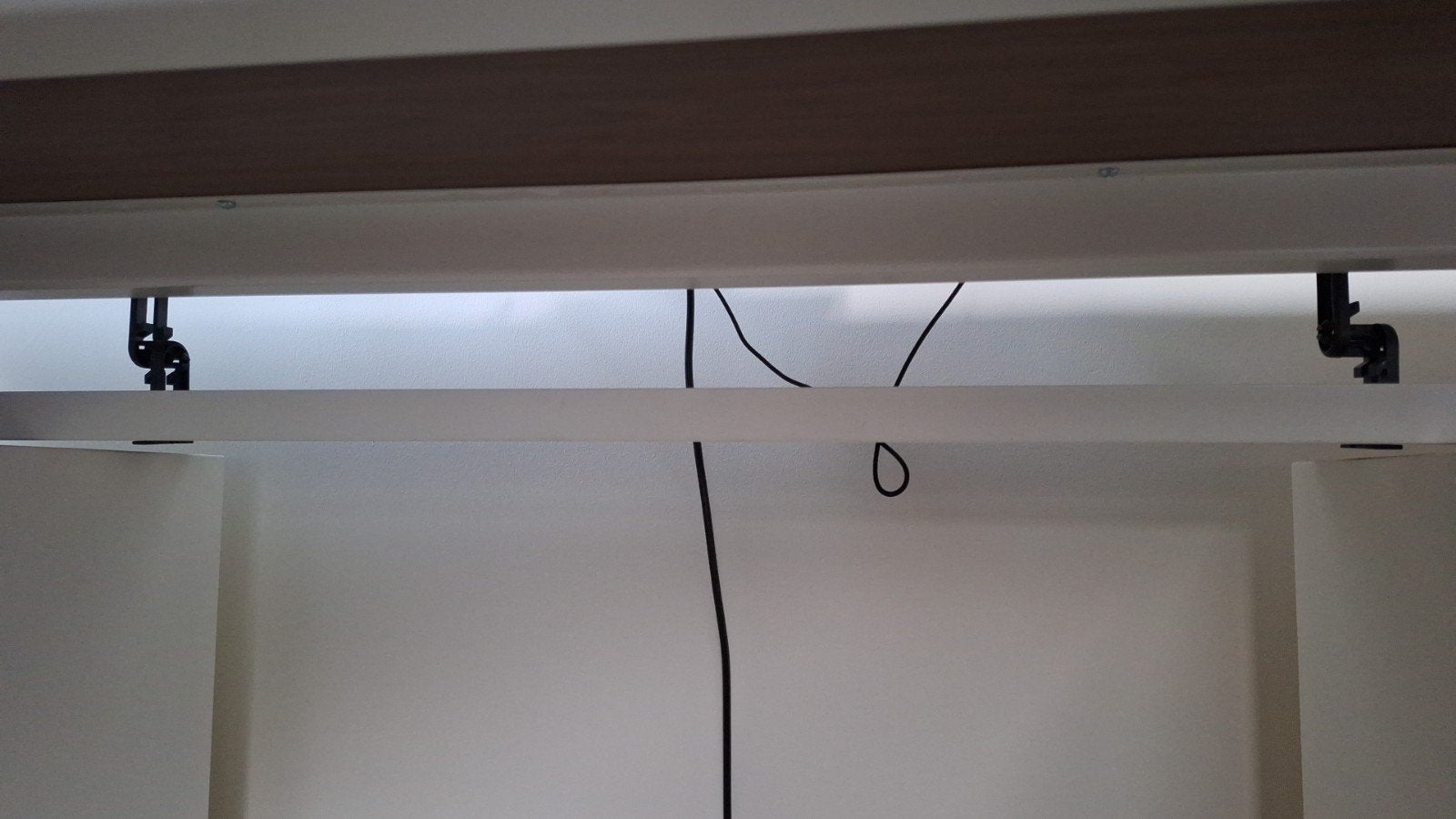 Foto 4 van Metalen kabelgoot creme wit - 130 cm lang