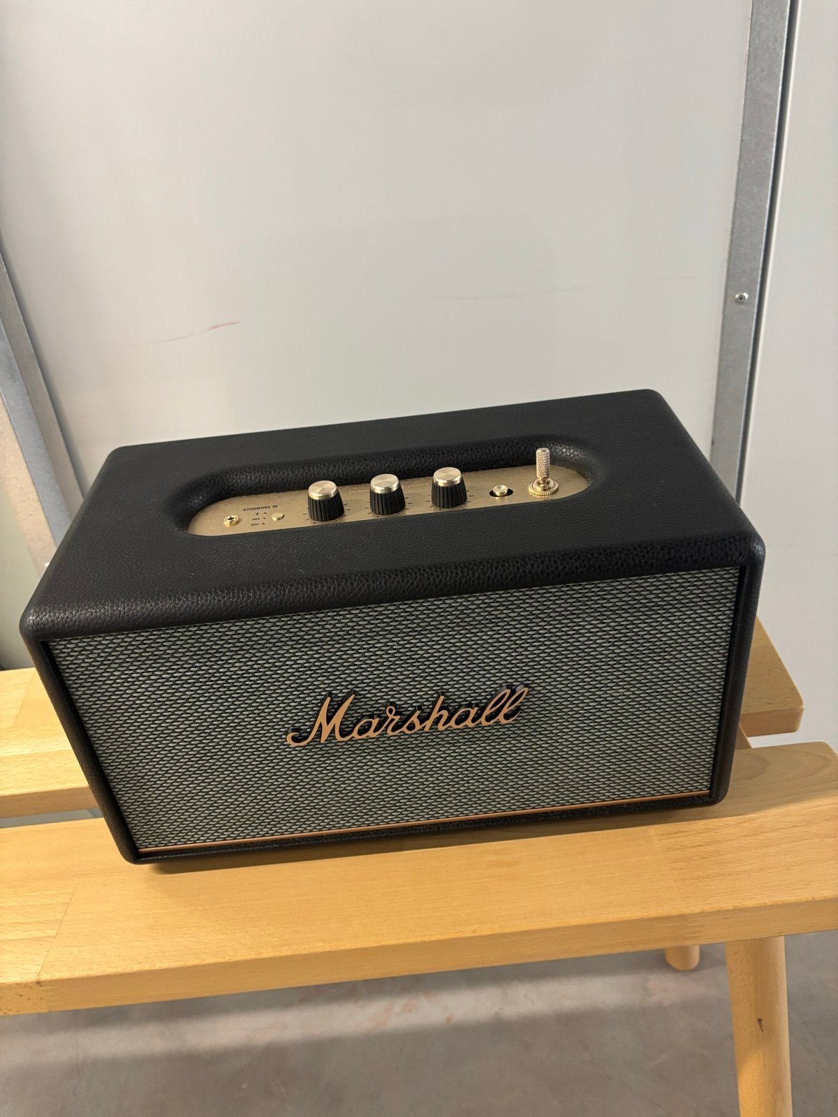 Marshall Stanmore III Bluetooth Speaker - Zwart, Overige typen, Zo goed als nieuw, 60 tot 120 watt, Ophalen