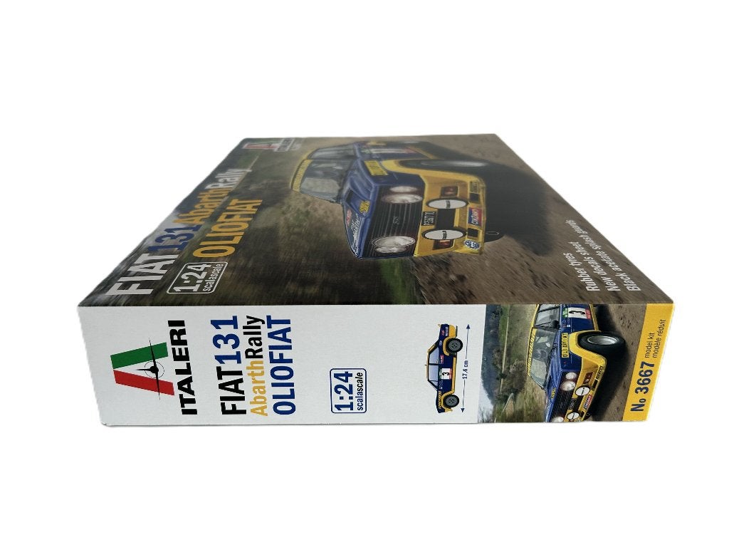 Italeri FIAT 131 Abarth Rally OLIO FIAT 1/24 ITA-3667 nieuw, Hobby en Vrije tijd, Verzenden, Groter dan 1:32, Nieuw, Italeri