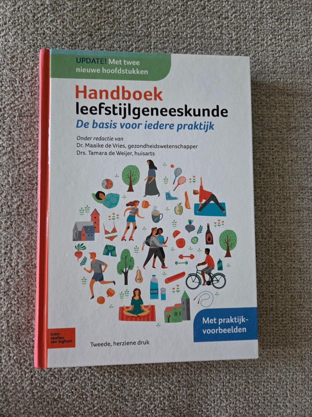 Handboek Leefstijlgeneeskunde: De basis voor iedere praktijk, Zo goed als nieuw, Dr. Maaike de Vries, Drs. Tamara de Weijer, Beta