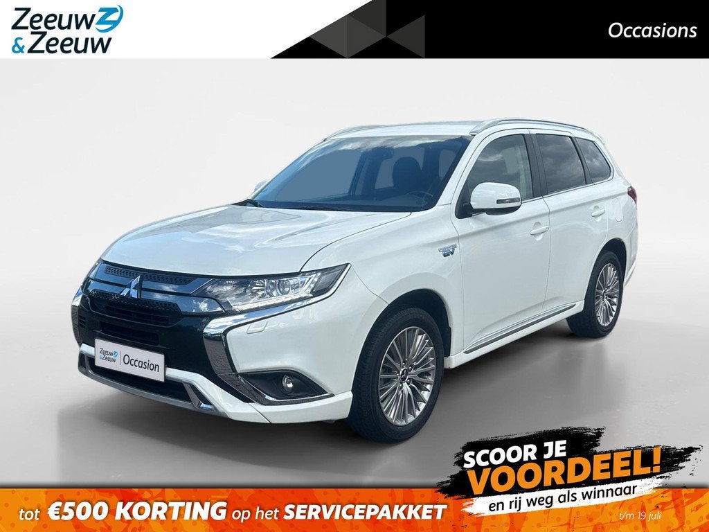 Mitsubishi Outlander 2.4 PHEV Pure+ | TREKHAAK | CAMERA | GA, Auto's, Mitsubishi, Automaat, 12 maanden, 4 cilinders, Plug-in hybride