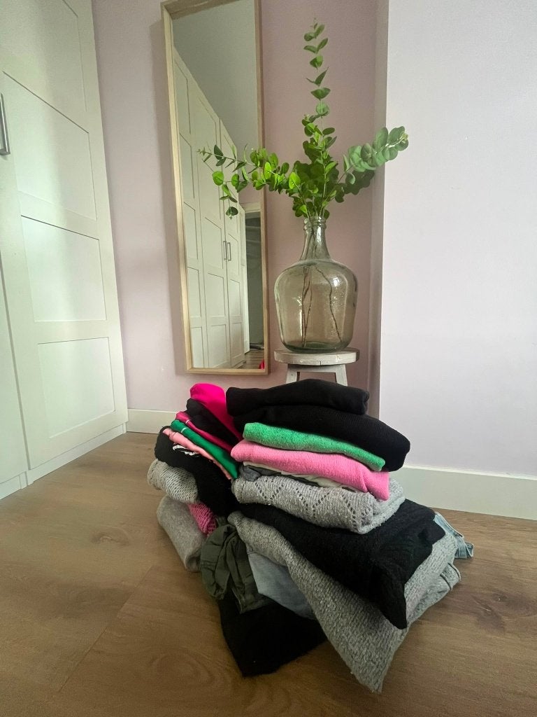 Pakket dameskleding maar M/L, Ophalen of Verzenden, Gedragen, Maat 38/40 (M)