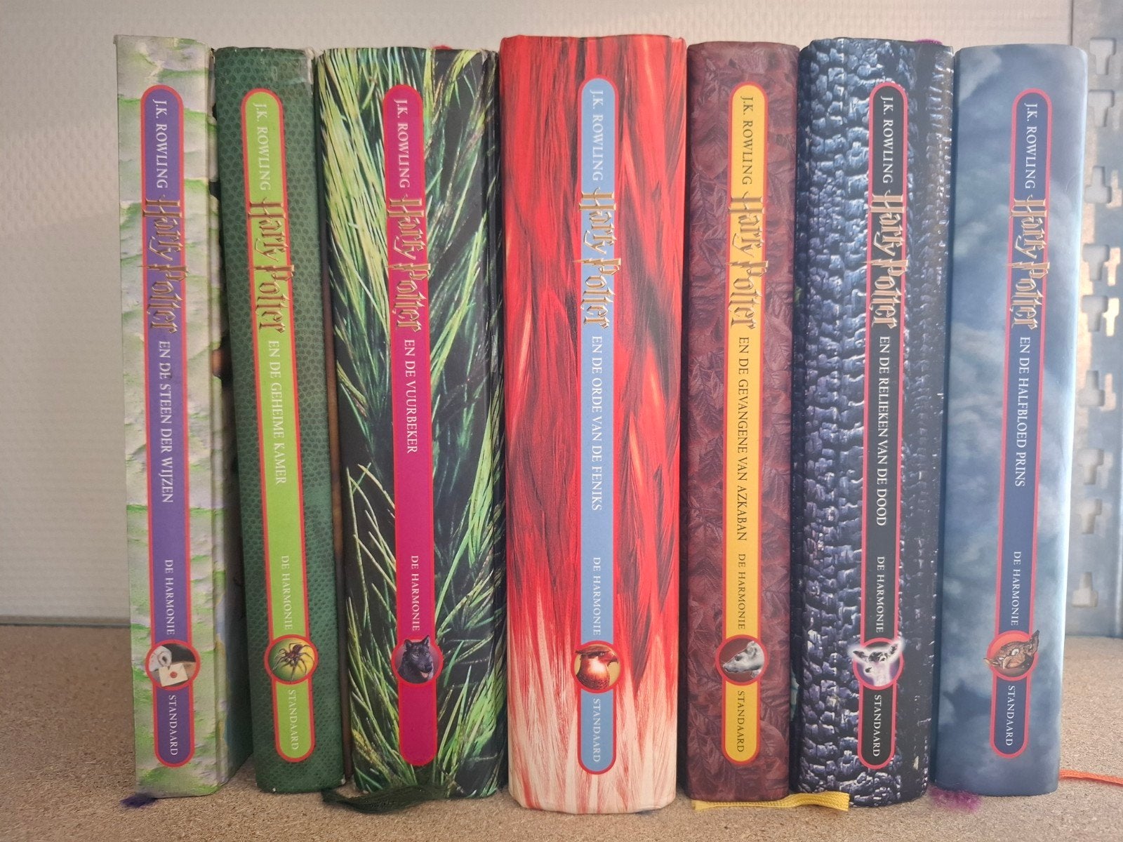 Harry Potter boeken Nederlands, Ophalen, Gebruikt, Boek of Poster