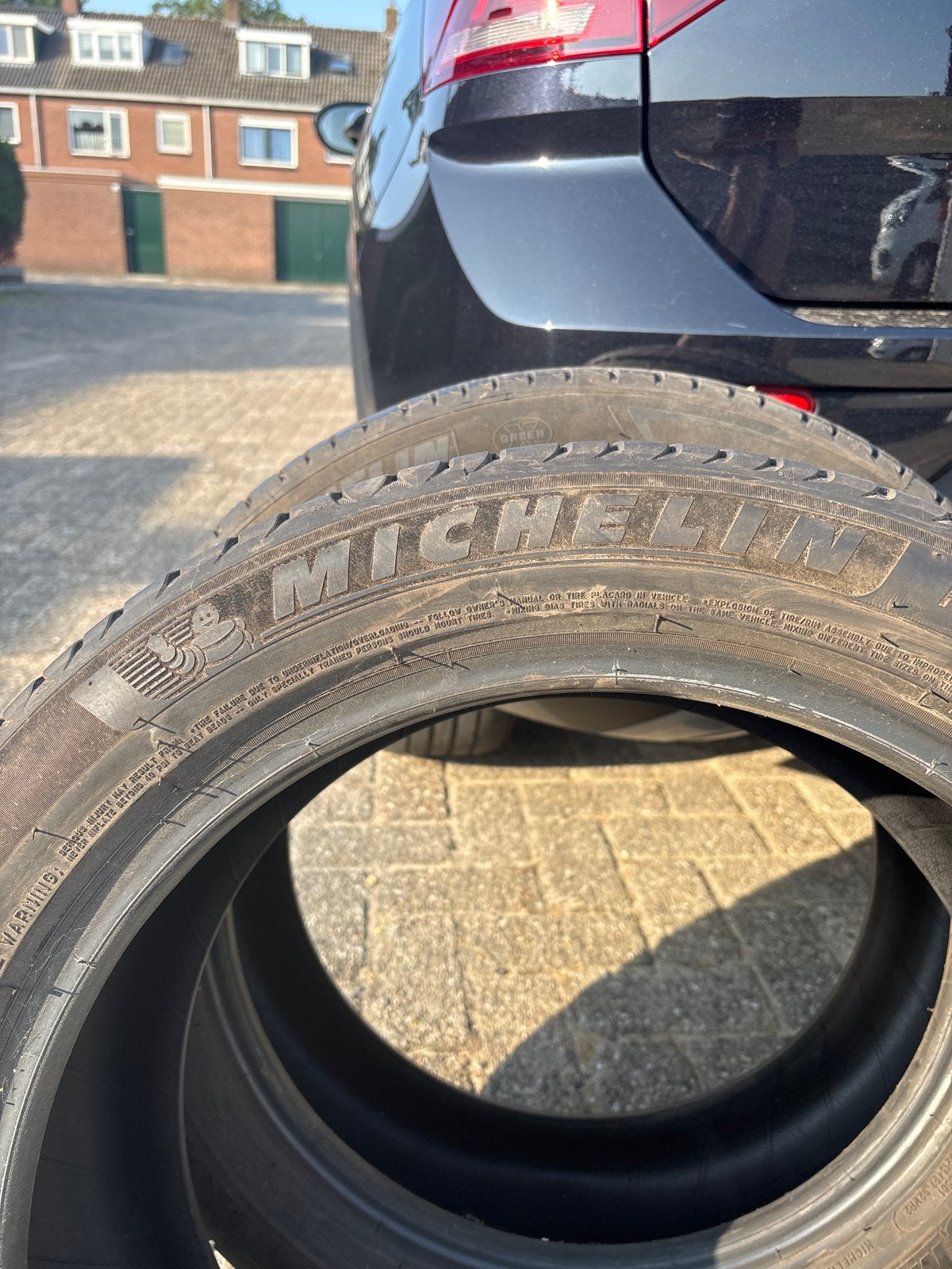 Michelin Zomerbanden 225/50 R18 95V - Gebruikt, Auto-onderdelen, Banden en Velgen, 18 inch, Gebruikt, Ophalen of Verzenden, Band(en)