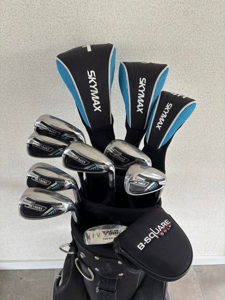Volledige Skymax Dames Golfset | Nette Staat | +2.5 Inch, Sport en Fitness, Golf, Set, Skymax, Zo goed als nieuw, Skymax