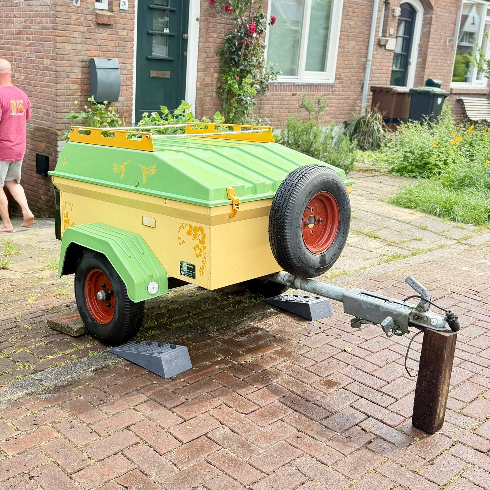 Saris Aanhanger - Compact en Stijlvol, Ophalen, Gebruikt