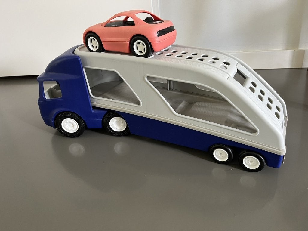 Autotrailer Little Tikes met één auto, Ophalen, Gebruikt