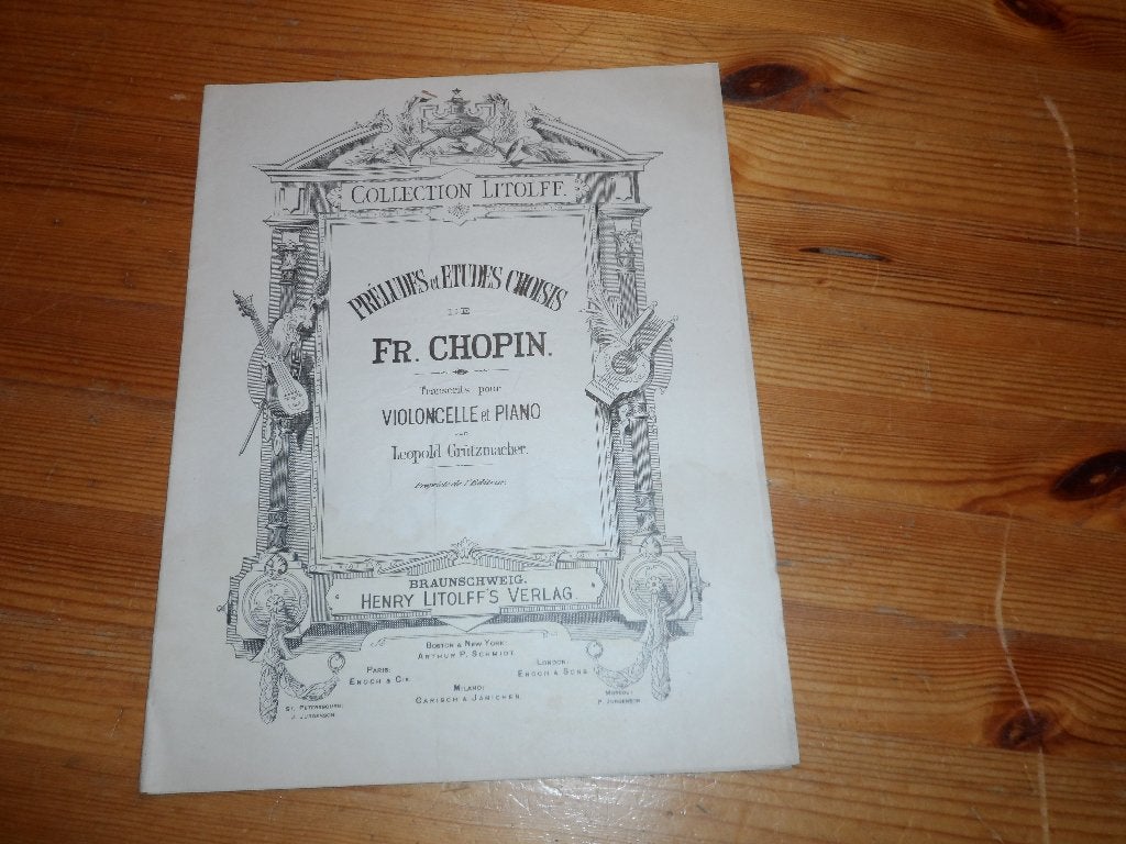Chopin - preludes et etudes choisis, Gebruikt, Klassiek, Ophalen of Verzenden, Artiest of Componist