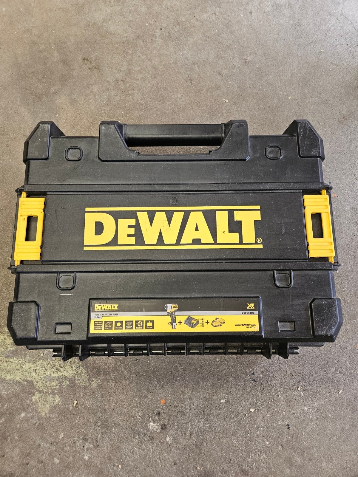 DeWalt DCF801D2 Koffer, Ophalen, Gebruikt