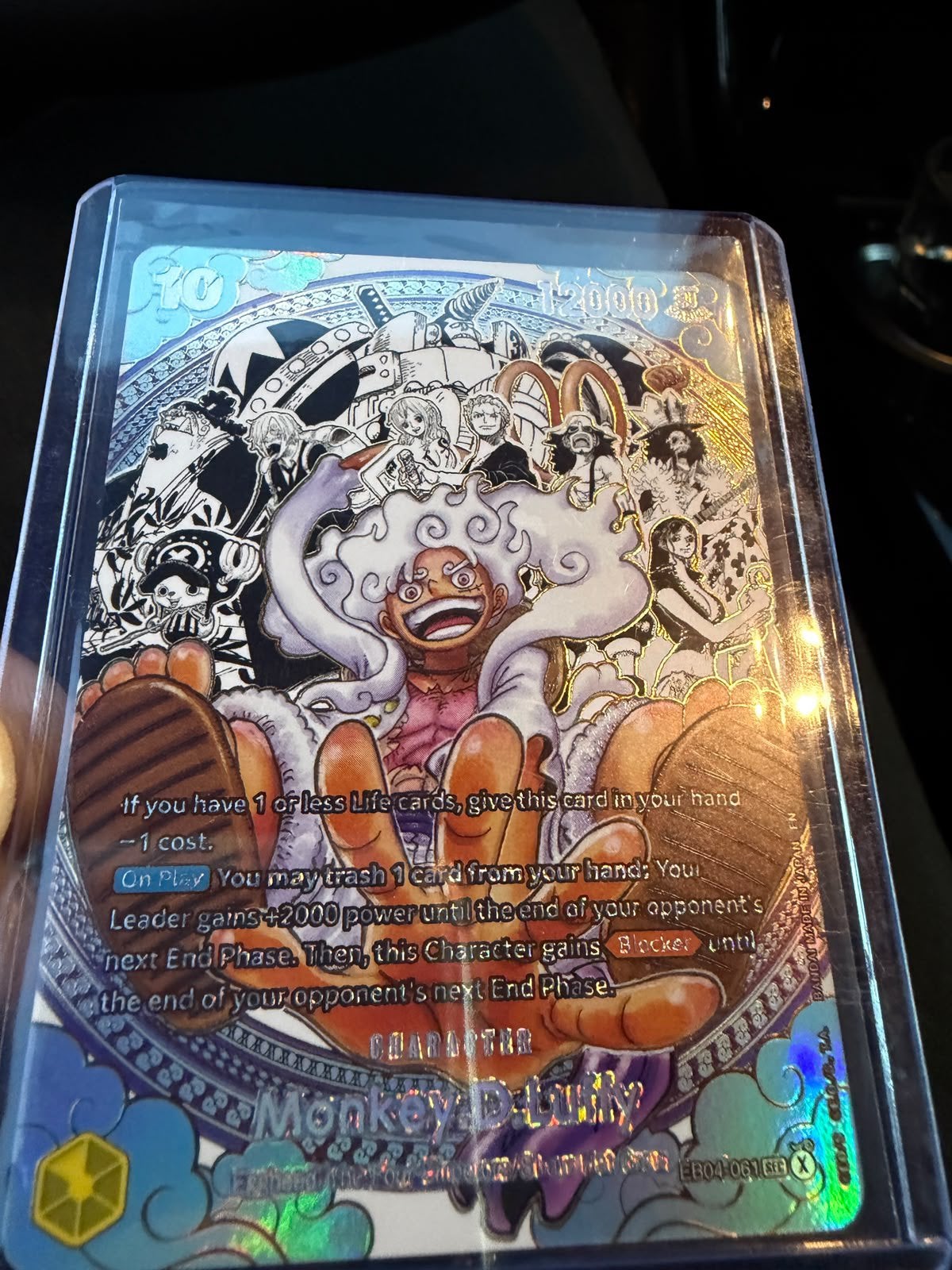 OP-17 Monkey D. Luffy Pirate Crew Super Alternate Art Manga, Ophalen, Nieuw