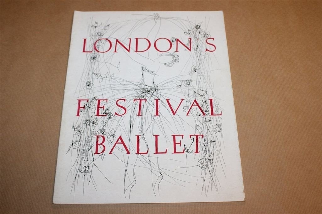Londons Festival Ballet Ca. 1956 — Anton Dolin Programma, Ophalen of Verzenden, Gelezen
