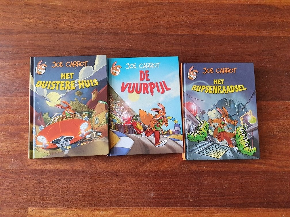 3 x JOE CARROT, Boeken, Ophalen of Verzenden, Zo goed als nieuw, Fictie algemeen