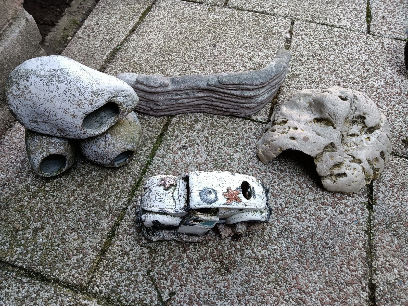 Aquarium ornamenten, Ophalen of Verzenden, Gebruikt, Decoratie