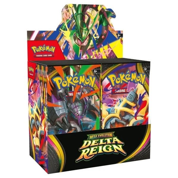 Delta Reign | Booster Box Pokémon TCG | Mega Evolution, Ophalen of Verzenden, Zo goed als nieuw, Boosterbox