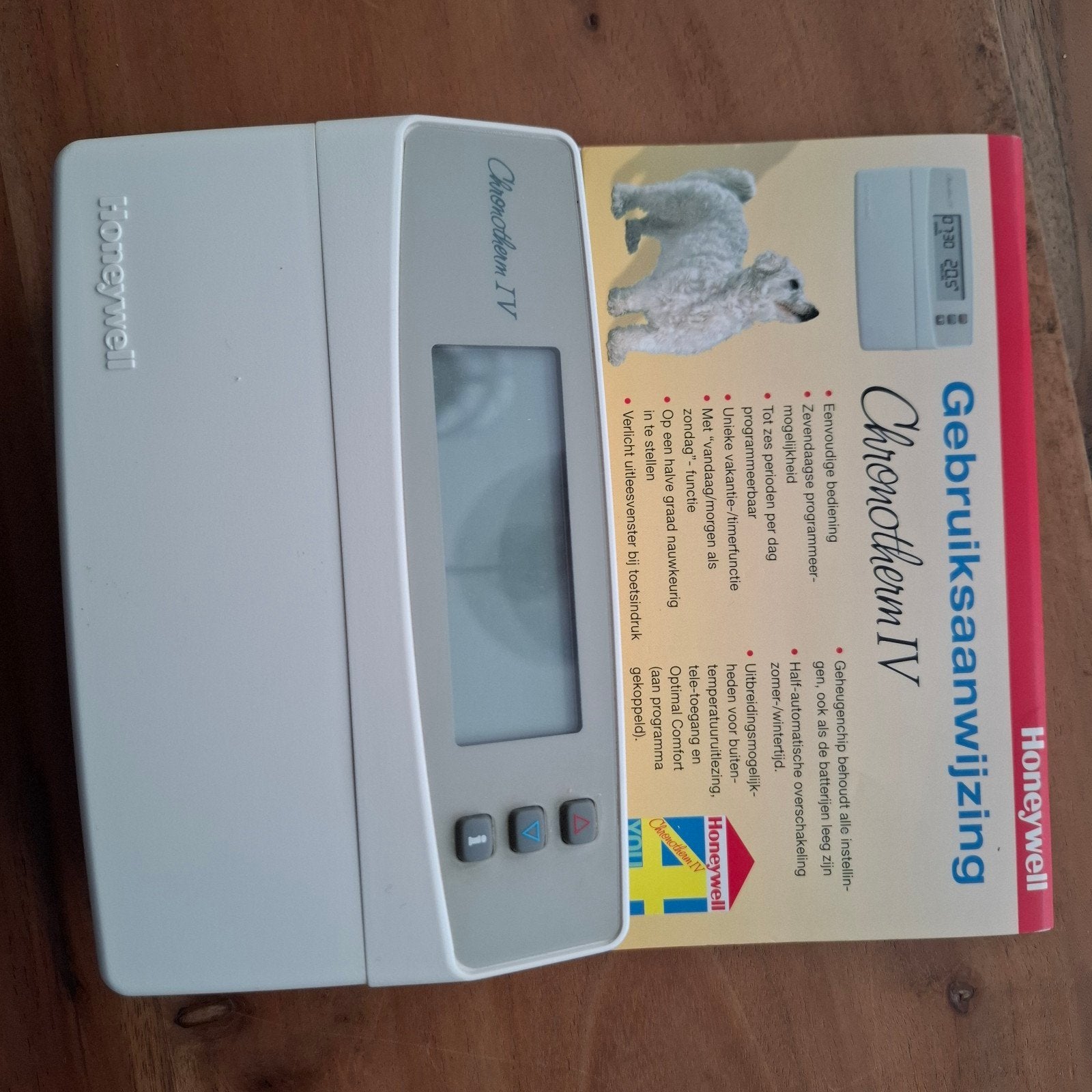Honeywell Chronotherm IV thermostaat (overbodig), Ophalen, Gebruikt