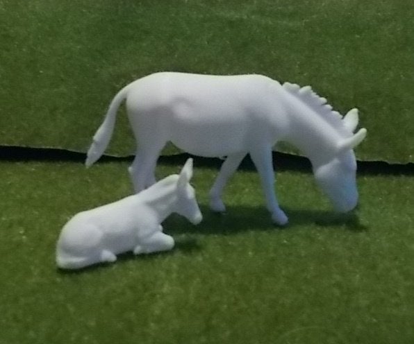 Boerderij dieren 71 - Ezel met veulen, Ophalen of Verzenden, Nieuw