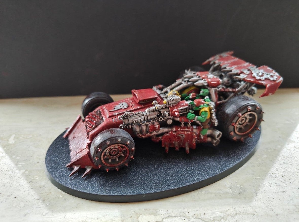 Warhammer 40k orks shokkjump dragsta, Ophalen of Verzenden, Zo goed als nieuw