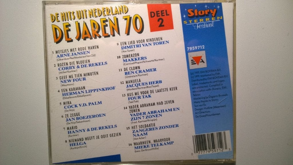 De Hits Uit Nederland De Jaren 70 Deel 2, Ophalen of Verzenden, Zo goed als nieuw, Nederlandstalig, Album