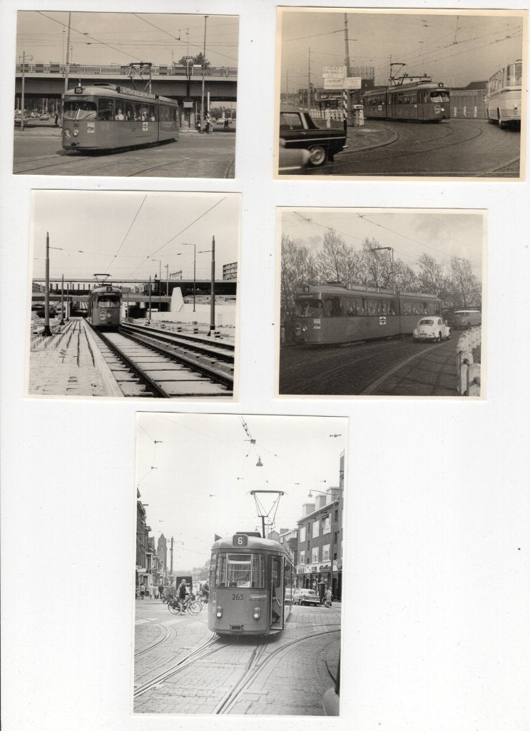 Rotterdam Tram RET Düwags 9, Verzenden, Gebruikt, Tram, Kaart of Prent