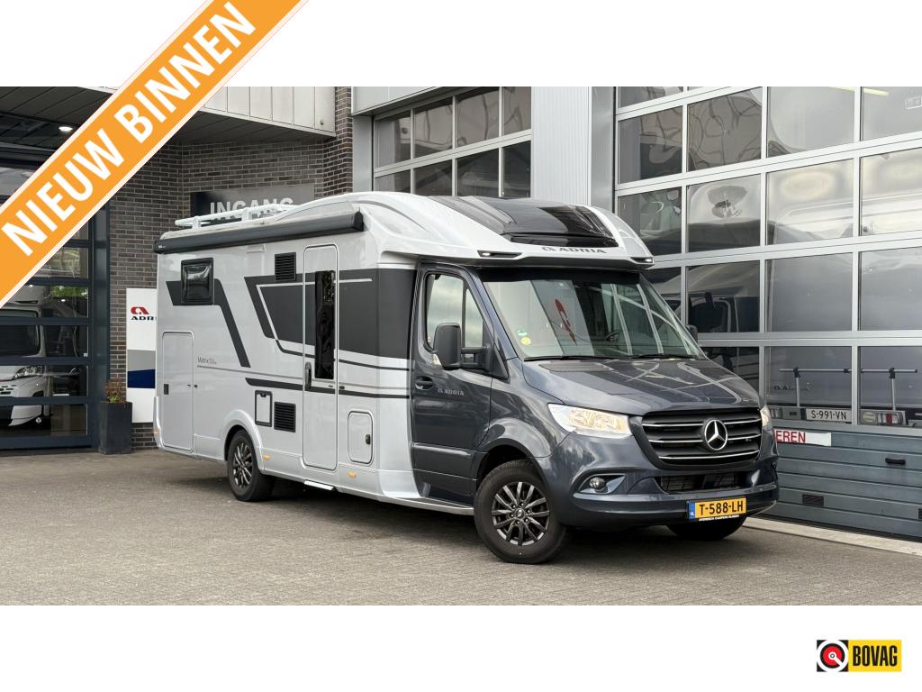Adria Matrix Supreme MB 670 SL, Caravans en Kamperen, Campers, Automaat, Diesel, Adria, Half-integraal